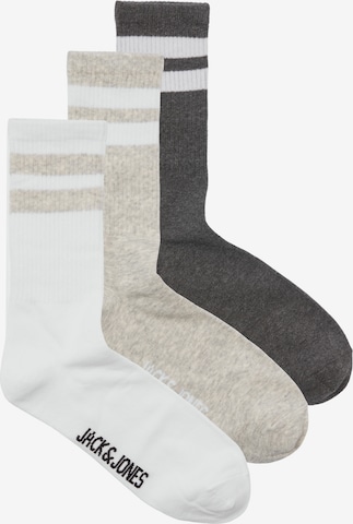 Șosete 'JJTRAVIS' de la JACK & JONES pe gri: față