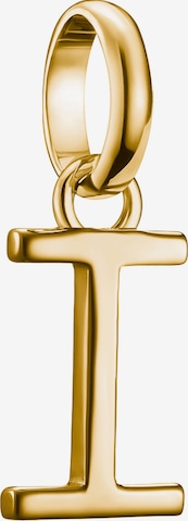 Thomas Sabo Pendant 'Buchstabe I' in Gold: front