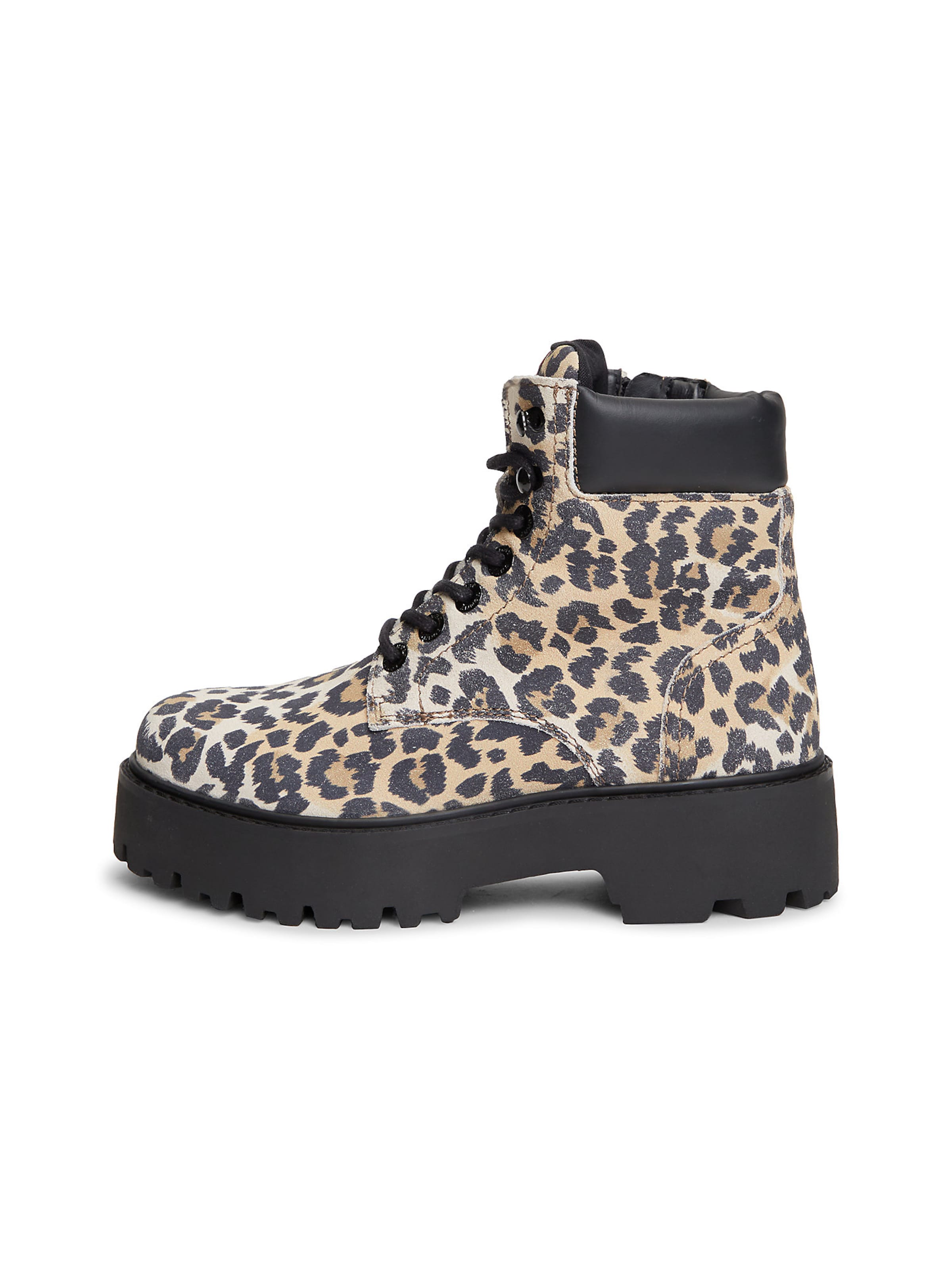 Tommy Jeans Laarzen in Beige: voorkant