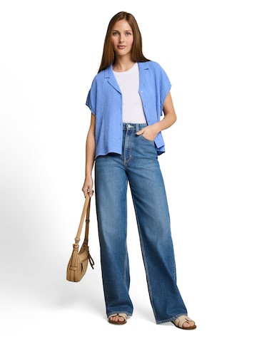 Bluză de la TOM TAILOR DENIM pe albastru