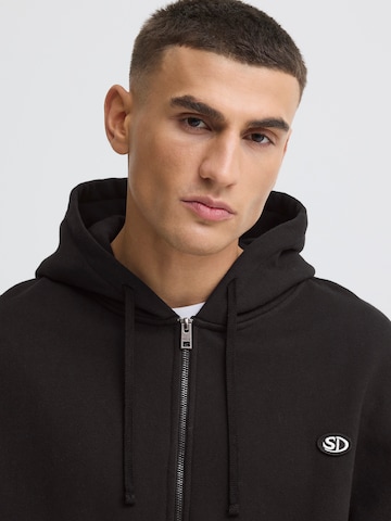 !Solid - Sudadera con cremallera 'SDVARRO' en negro