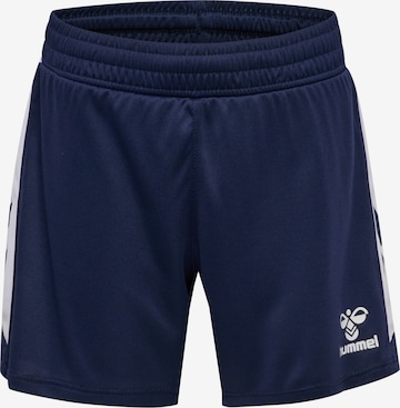 Hummel Sportbroek in Blauw: voorkant