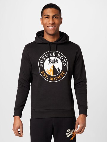 JACK & JONES Sweatshirt in Schwarz: Vorderseite