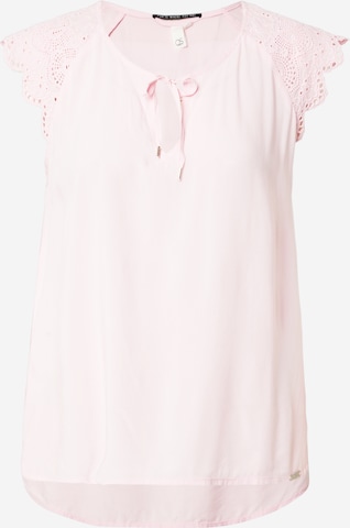 Camicia da donna di QS in rosa: frontale