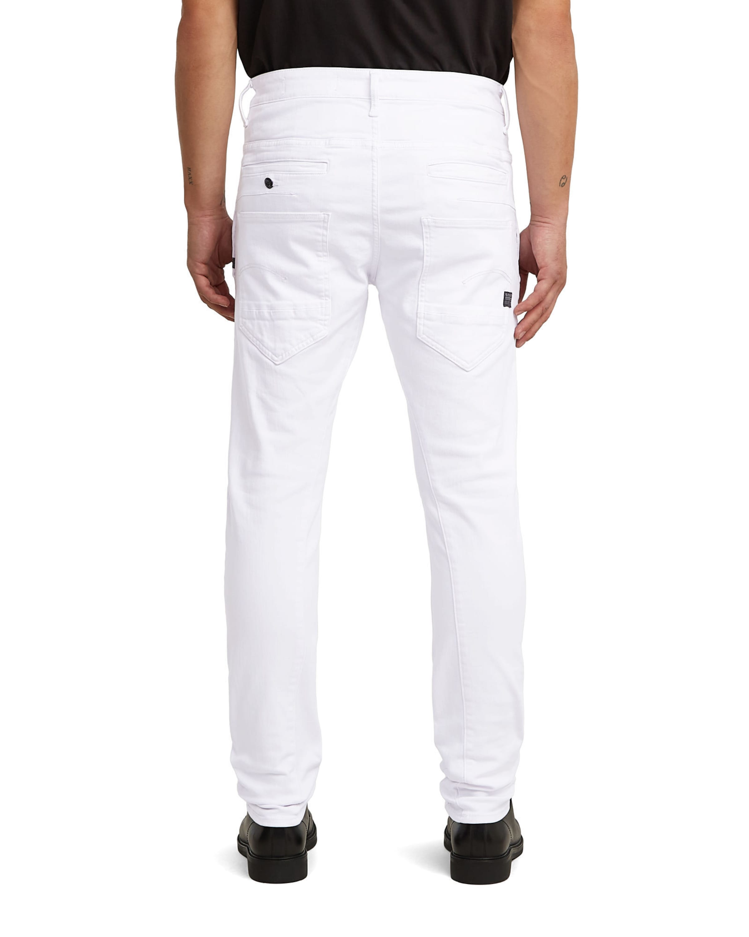 G-STAR Slimfit Jeans in Weiß