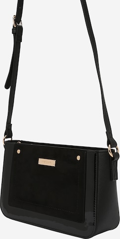 River Island Crossbody Bag in Black: front