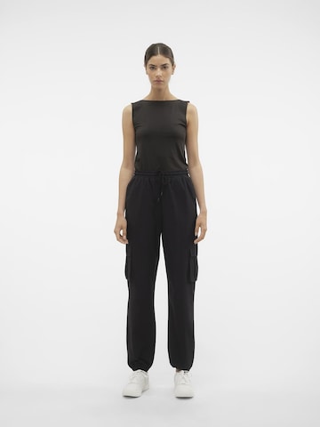 VERO MODA - Loosefit Pantalón cargo 'Kimberly' en negro