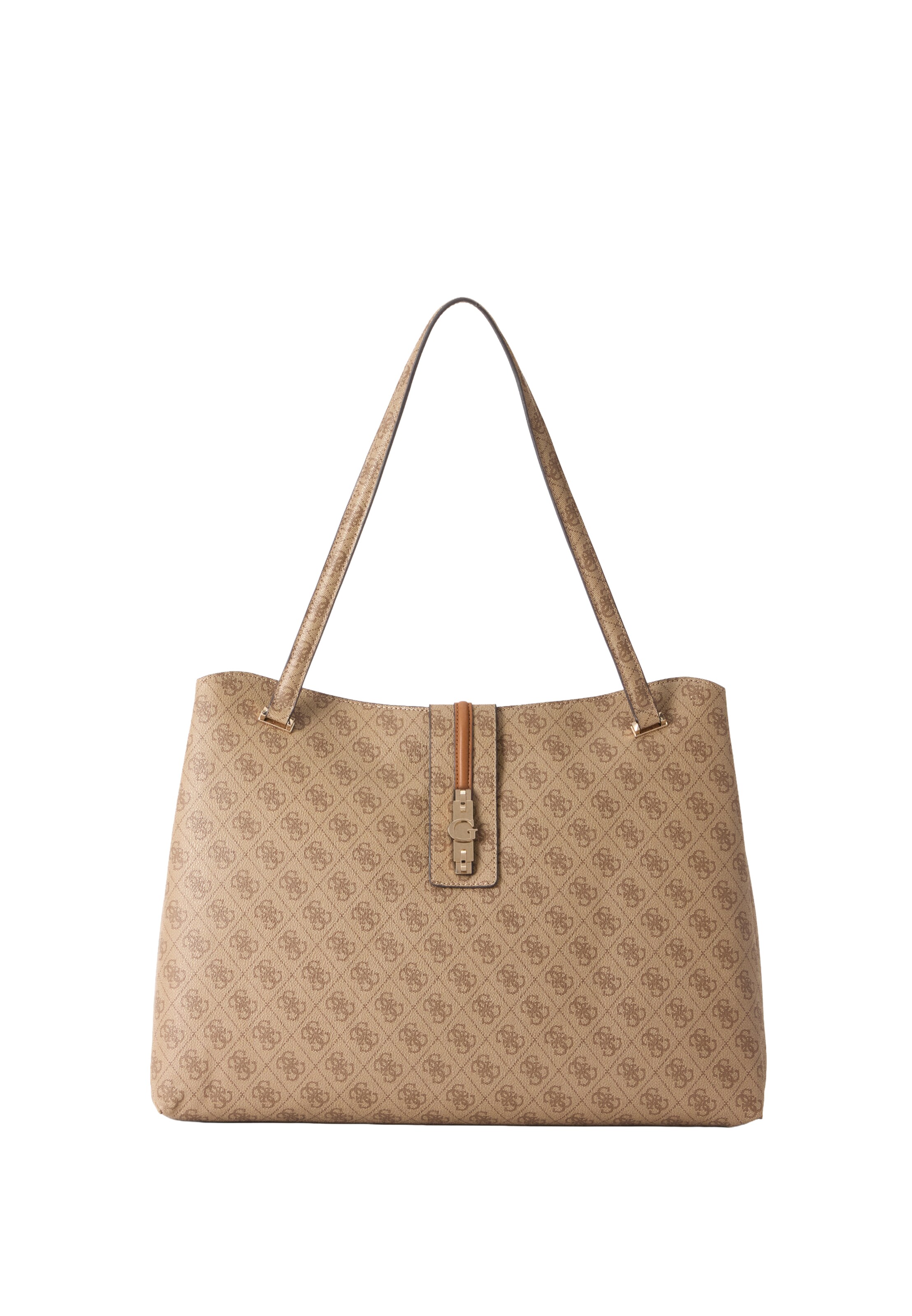 GUESS - Shopper 'YVONNE' en marrón: frente
