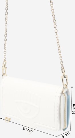 Chiara Ferragni Clutch 'RANGE A-EYELIKE' in Weiß