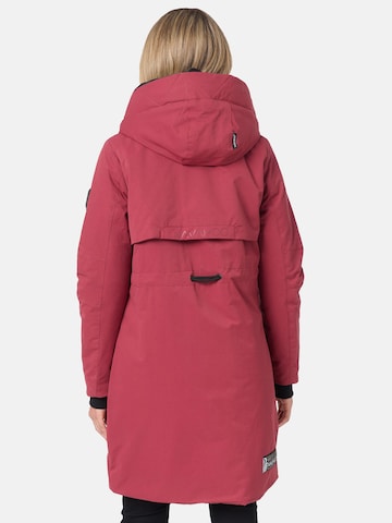 NAVAHOO Wintermantel 'Snowelf' in Rood