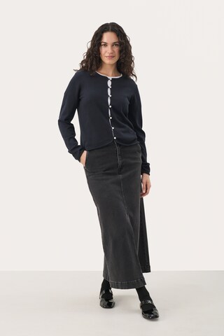 Part Two Gebreid vest 'Pavline' in Blauw