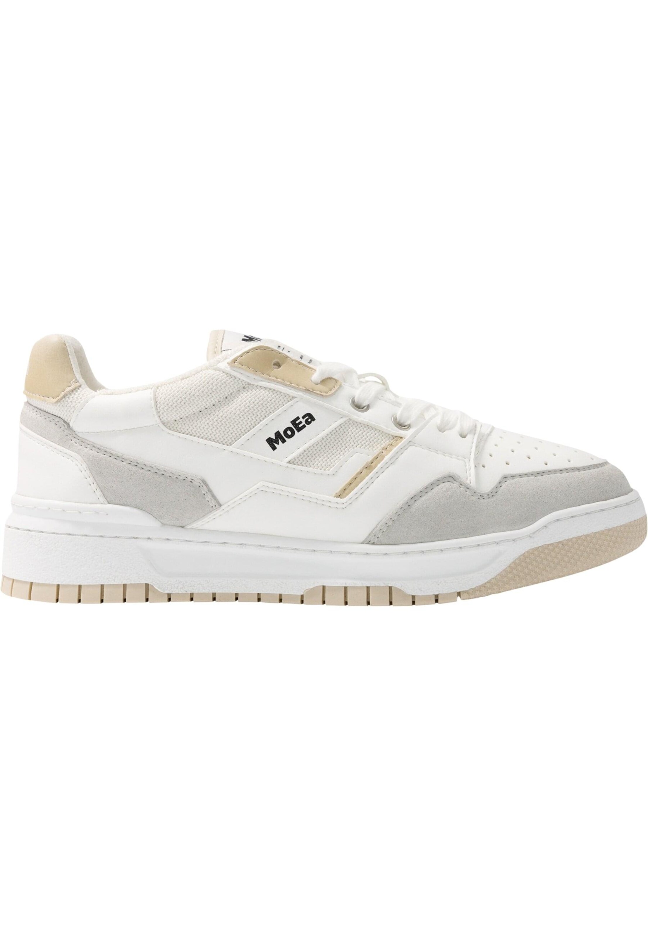 Sneaker bassa 'Gen2 - Corn' di MoEa in bianco: frontale