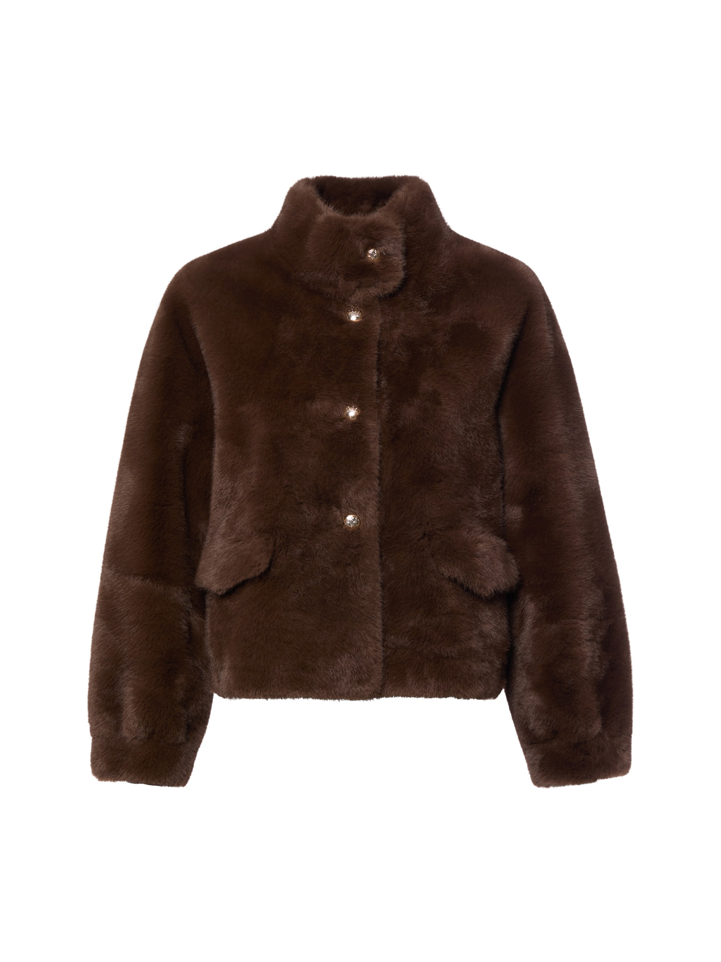 JOOP! Tussenjas ' Olaya ' in XS in de kleur Chocoladebruin, Productweergave