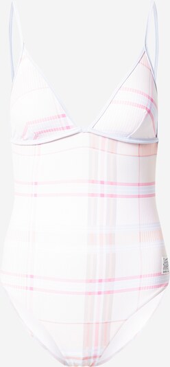 Tommy Hilfiger Underwear Maillot de bain en bleu clair / rose / blanc, Vue avec produit