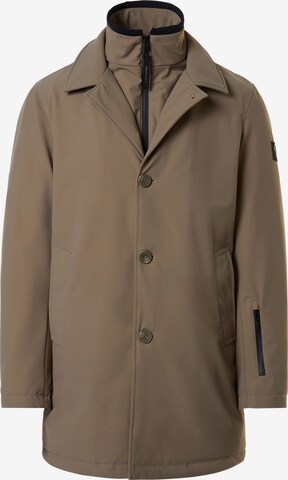 Manteau mi-saison North Sails en marron : devant