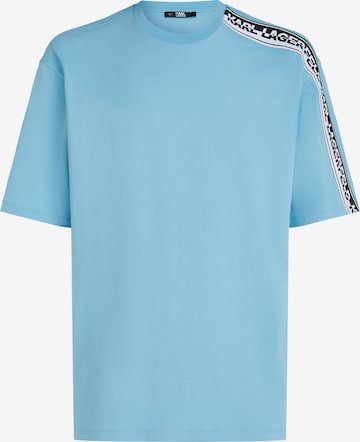 Karl Lagerfeld Shirt in Blue: front