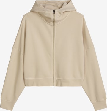 Veste de survêtement Marc O'Polo en beige : devant