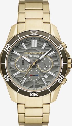 ARMANI EXCHANGE Analoginen kello värissä kulta: etupuoli