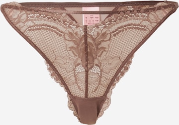 Hunkemöller - Cueca 'Raquel' em castanho: frente