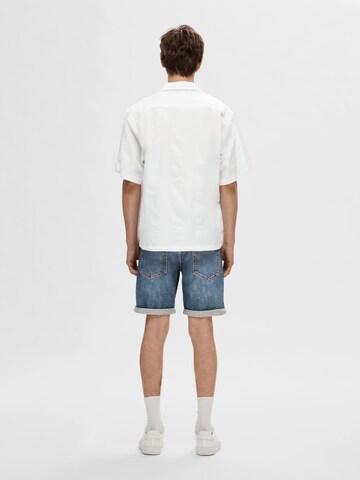 SELECTED HOMME Regular Fit Skjorte i hvid
