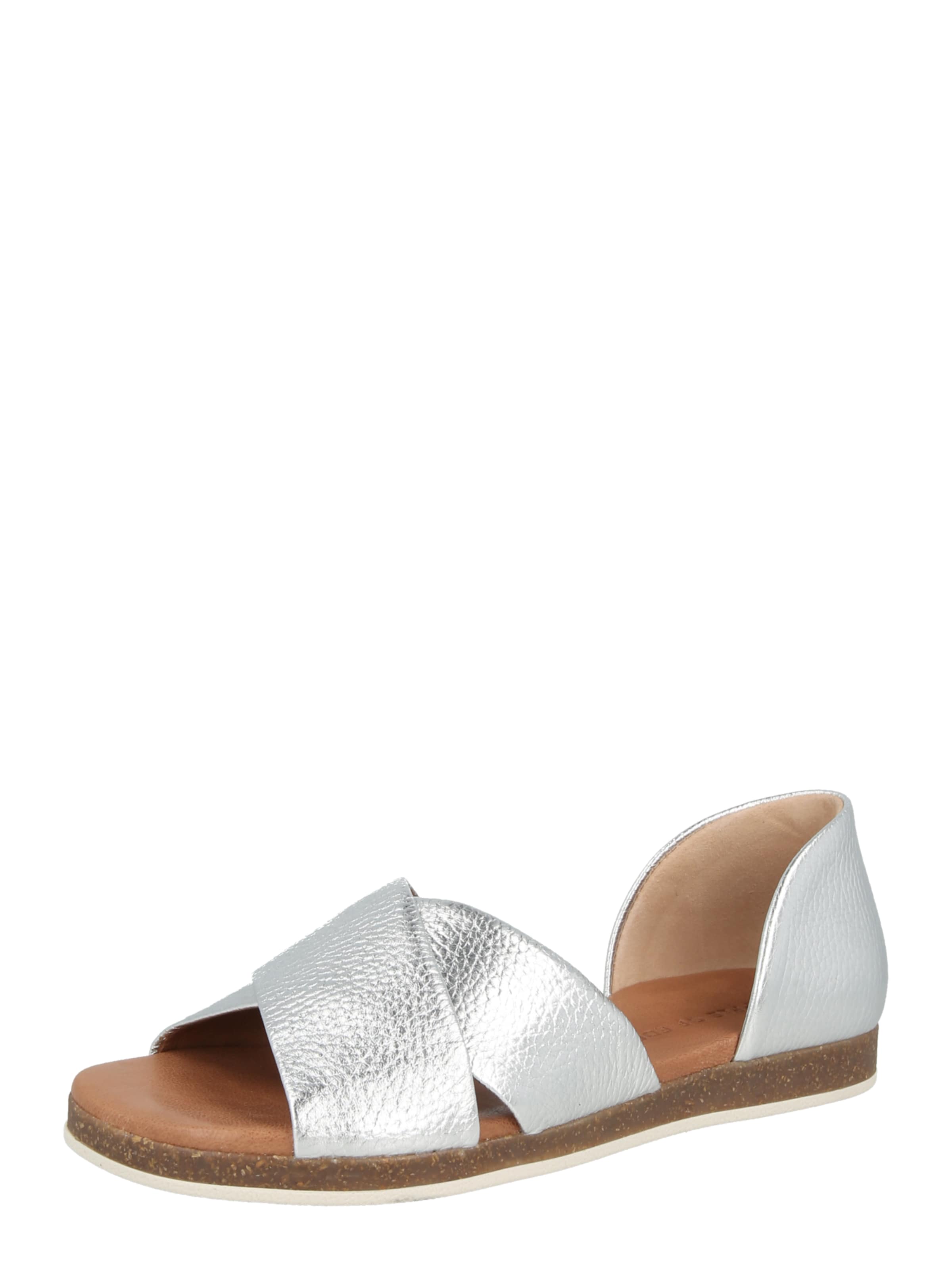 Apple of Eden Sandals 'CELINE 19' in Silver: front