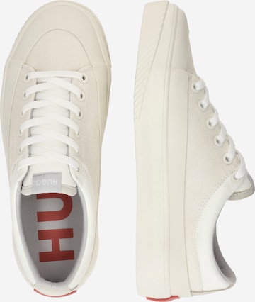 Baskets basses 'Dyer' HUGO Red en blanc