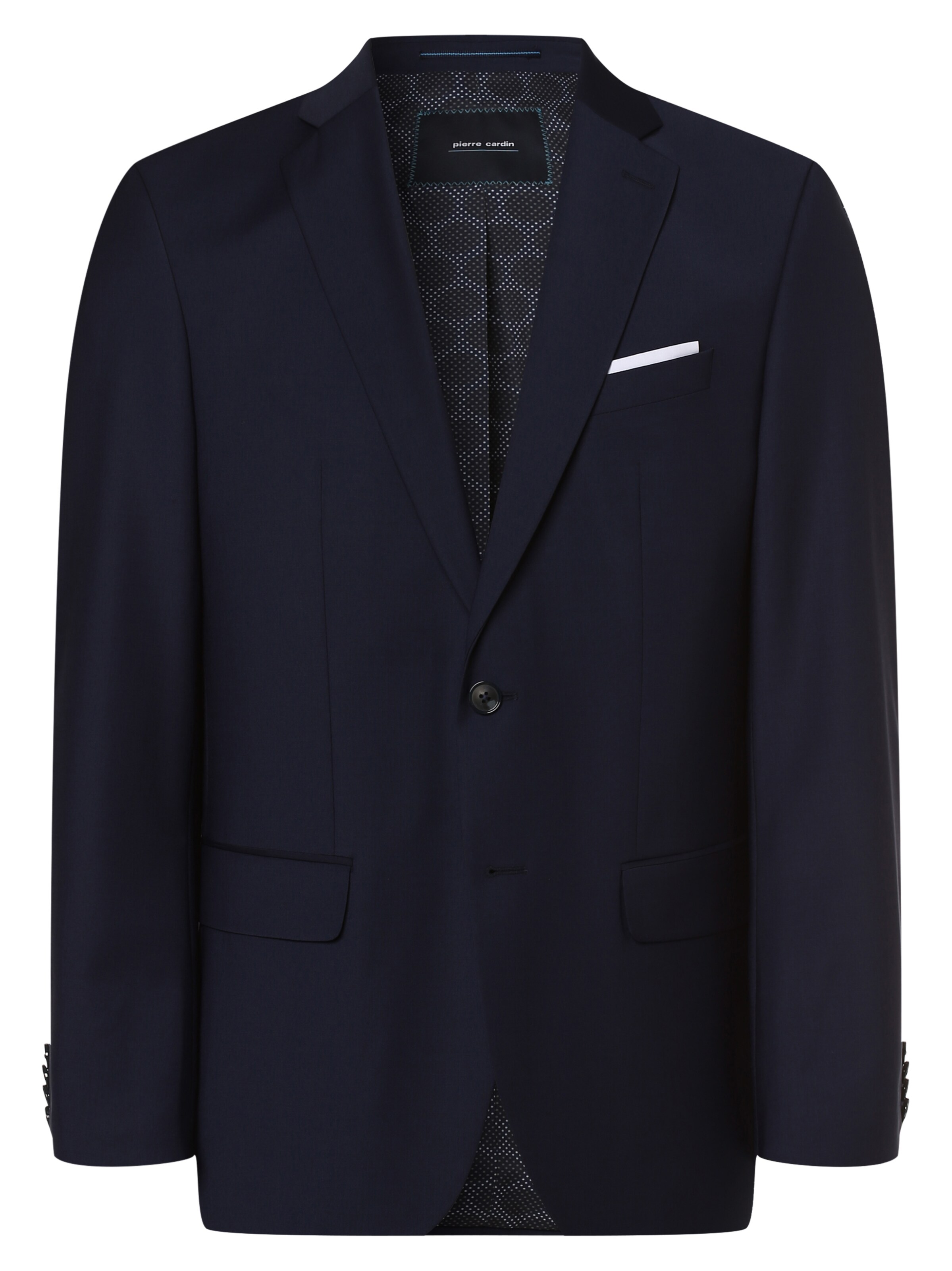 PIERRE CARDIN Regular Business-colbert 'Grant' in Blauw: voorkant