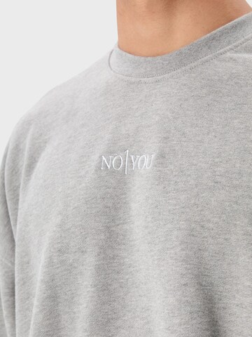 Ossy Homer Sweatshirt '450 GSM Heavy Cotton Oversize' in Grey