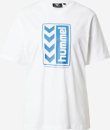 Hummel - Camisa funcionais 'Ben' em branco: frente