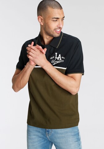 KangaROOS Poloshirt in Grün