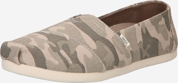 Slip on 'ALPARGATA' TOMS en gris : devant