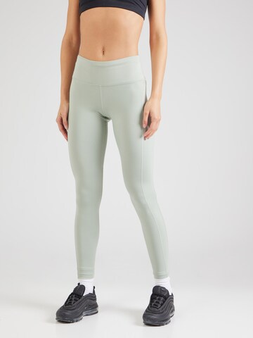 NIKE Skinny Παντελόνι φόρμας 'FAST' σε πράσινο: μπροστά