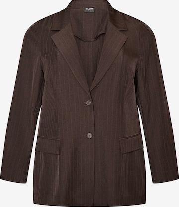 Zizzi - Blazer em castanho: frente