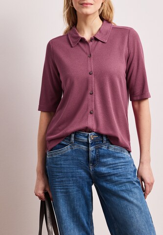 STREET ONE Bluse in Pink: Vorderseite