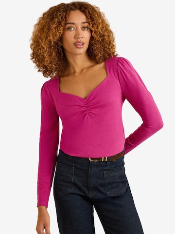 love & roses Tričko - Ružová: predná strana