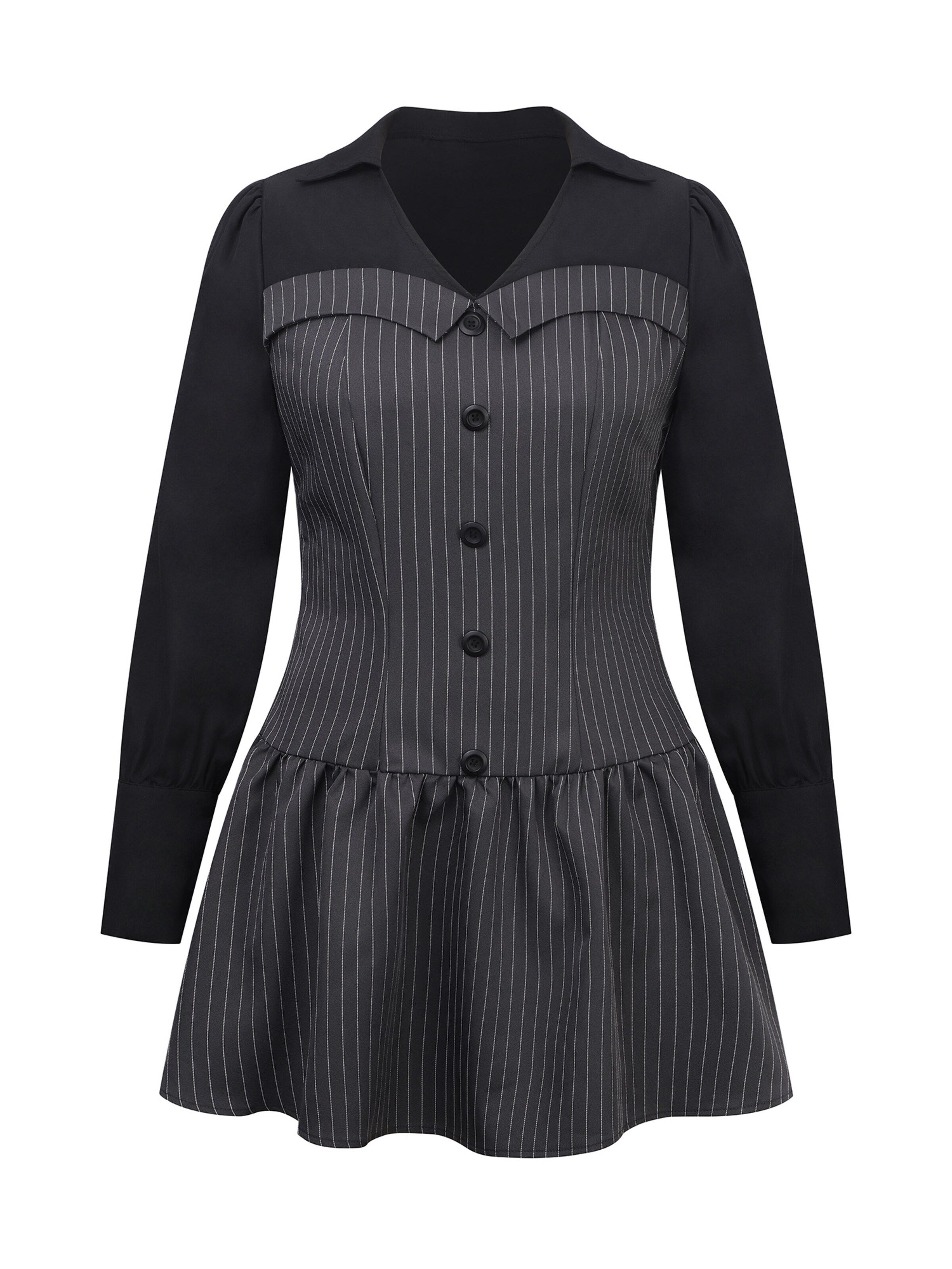 LapaPlus Jurk in Grijs