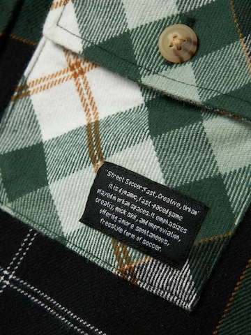 Regular fit Cămașă 'NKMNORRIS' de la NAME IT pe verde