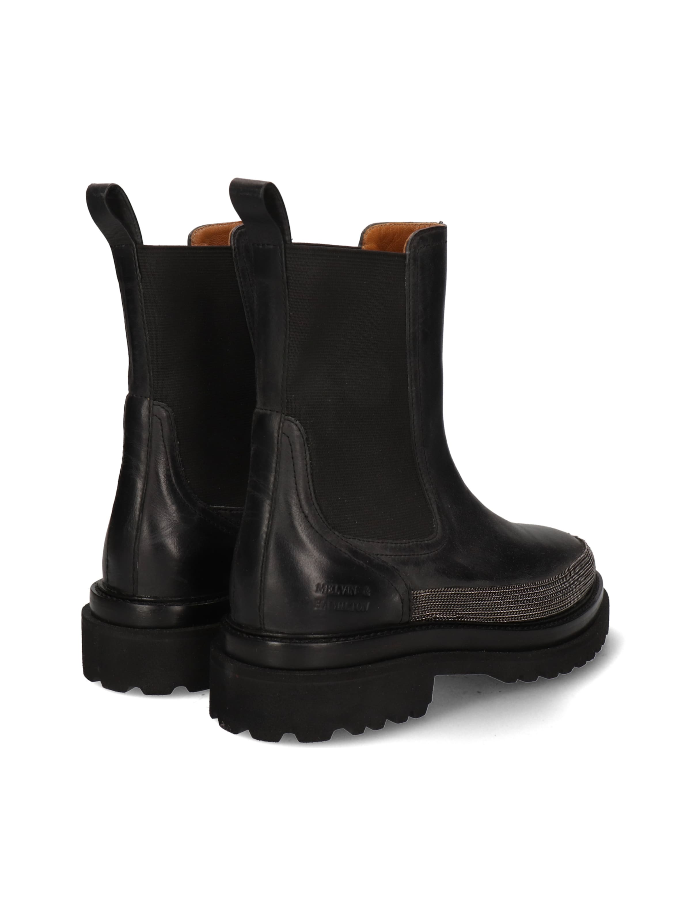 MELVIN & HAMILTON Chelsea Boots 'Leonie 27' in Black