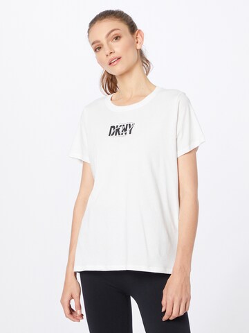 DKNY Performance Performance Shirt in White: front