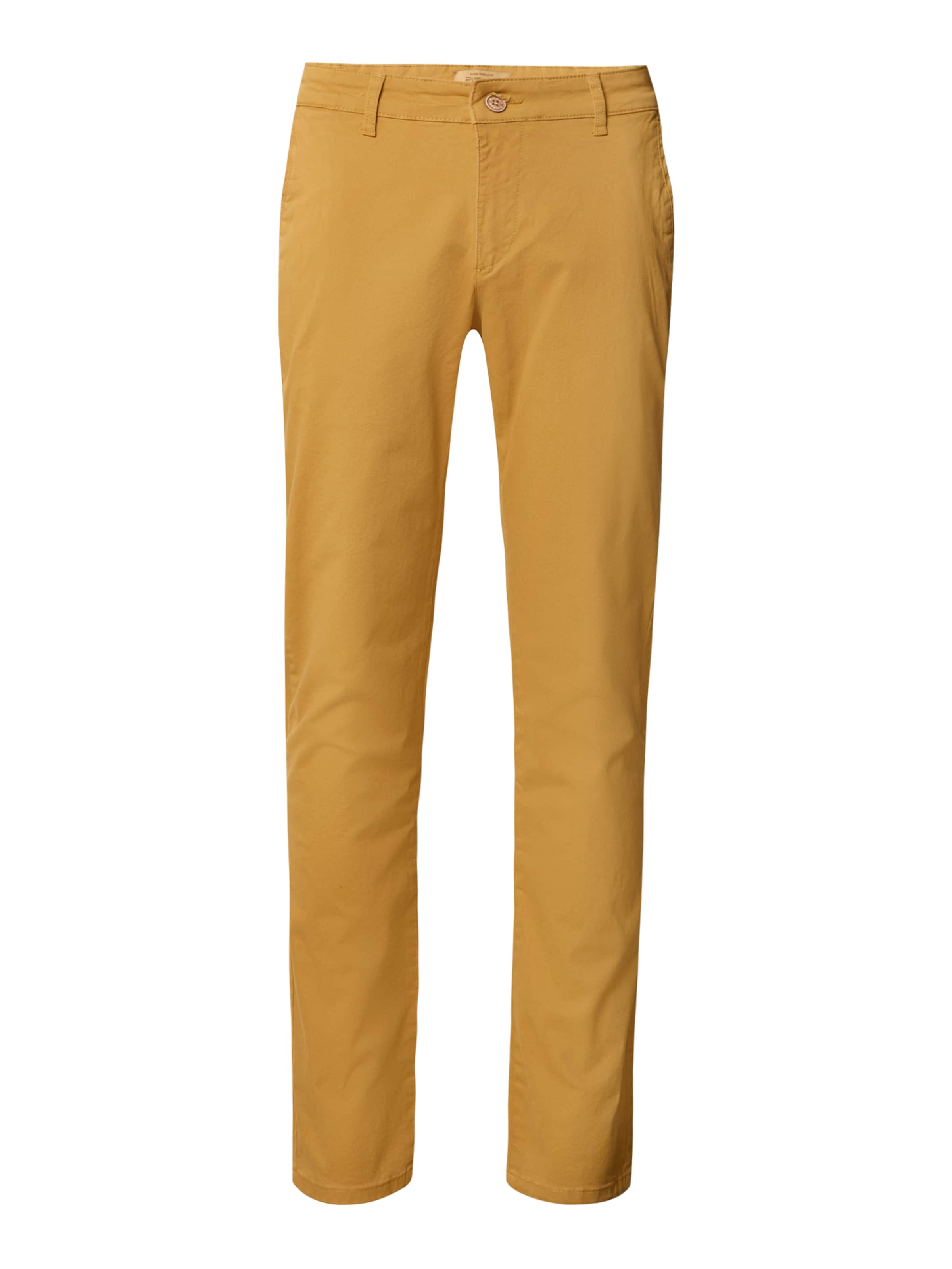 Pittman Slim fit Chino Pants 'Derrick' in Yellow: front