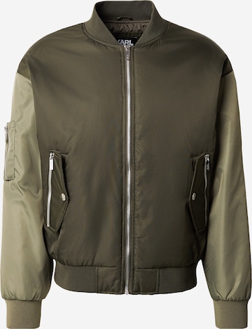 žalia Karl Lagerfeld Demisezoninė striukė: priekis