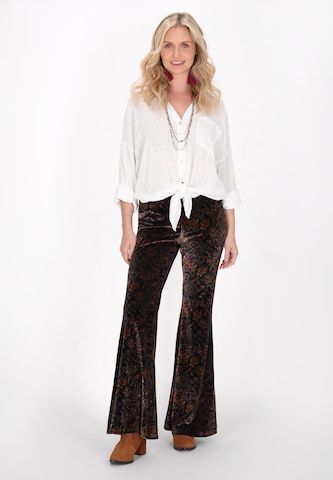 évasé Pantalon usha FESTIVAL en violet