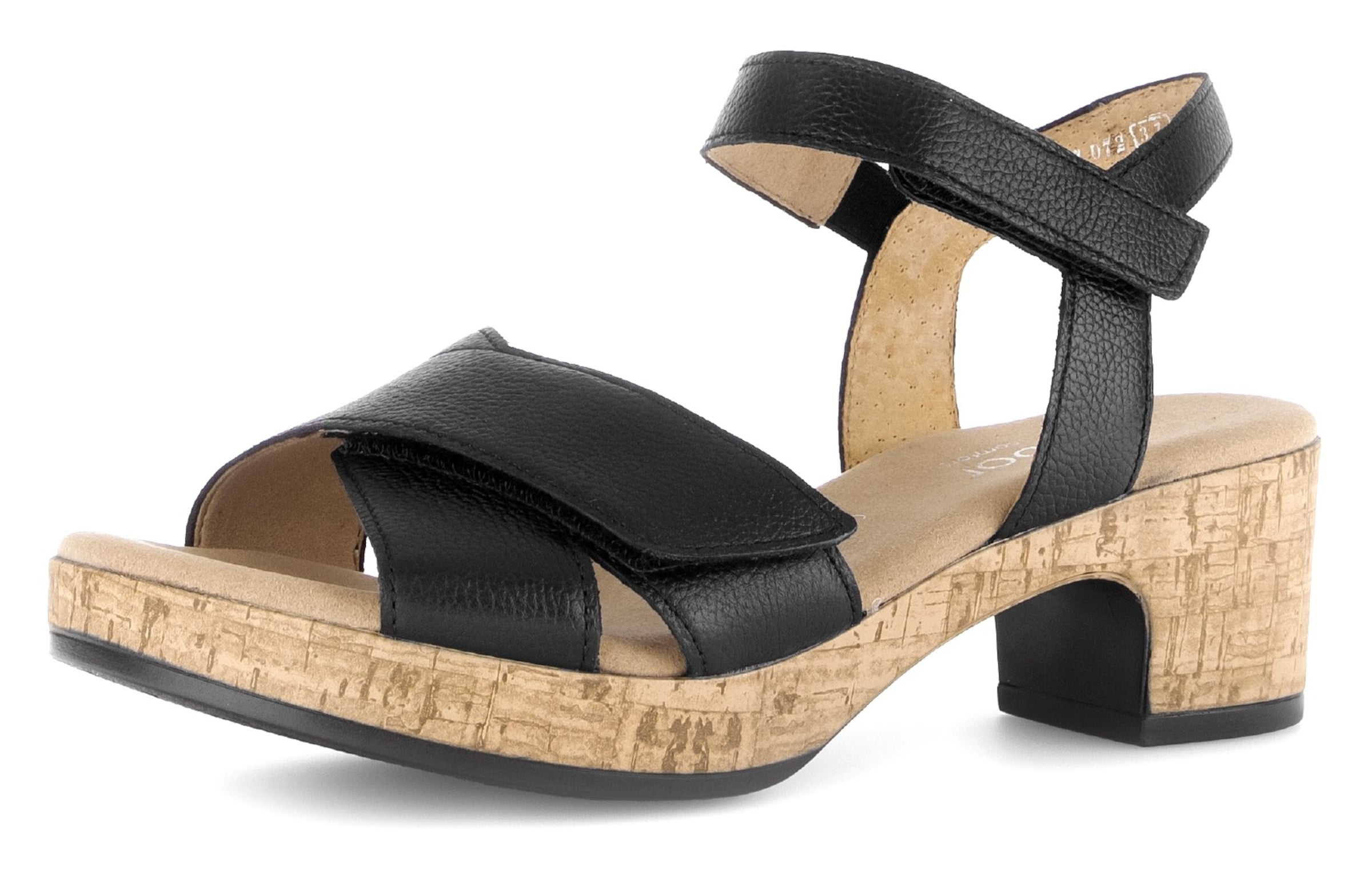 Sandalo di GABOR in nero: frontale