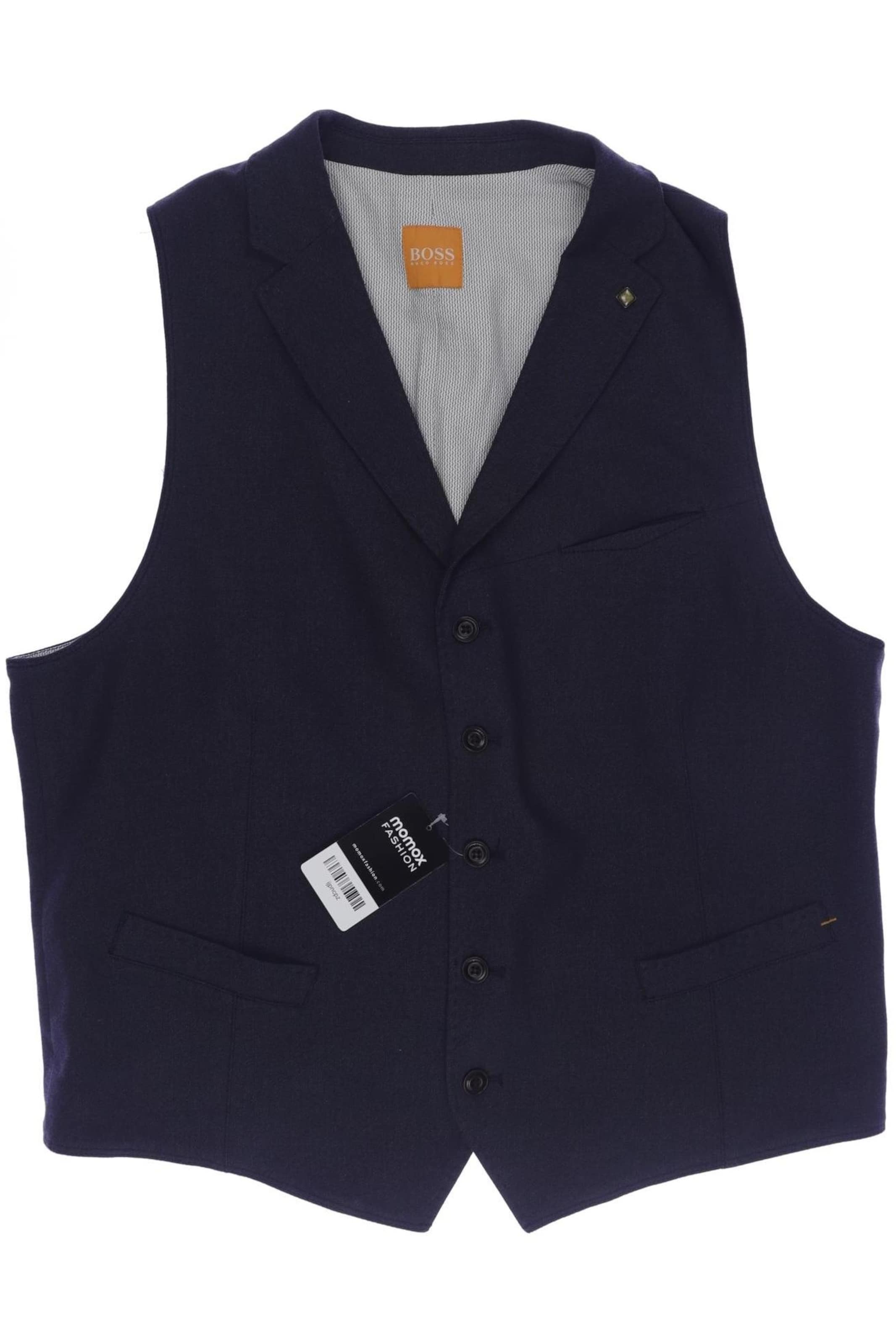 BOSS Vest in L in Blue: front