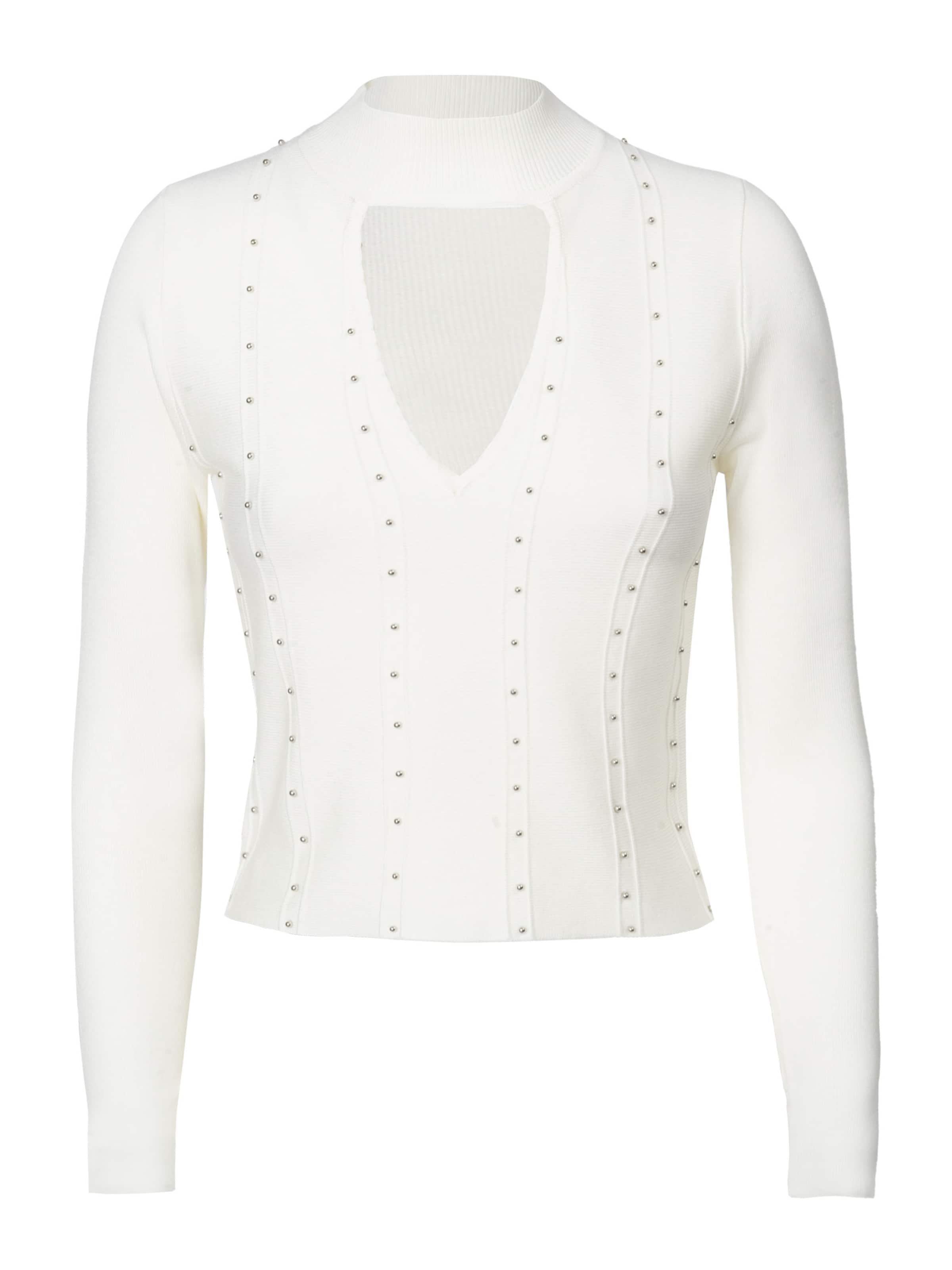 Influencer Pullover i hvid: forside