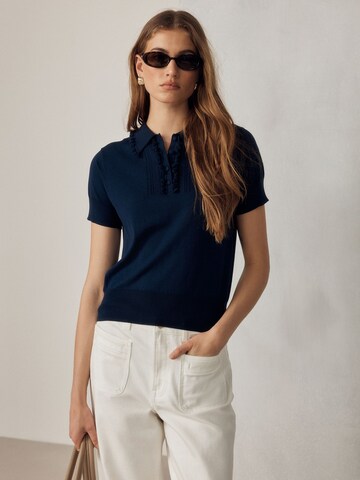 Next Pullover in Blau
