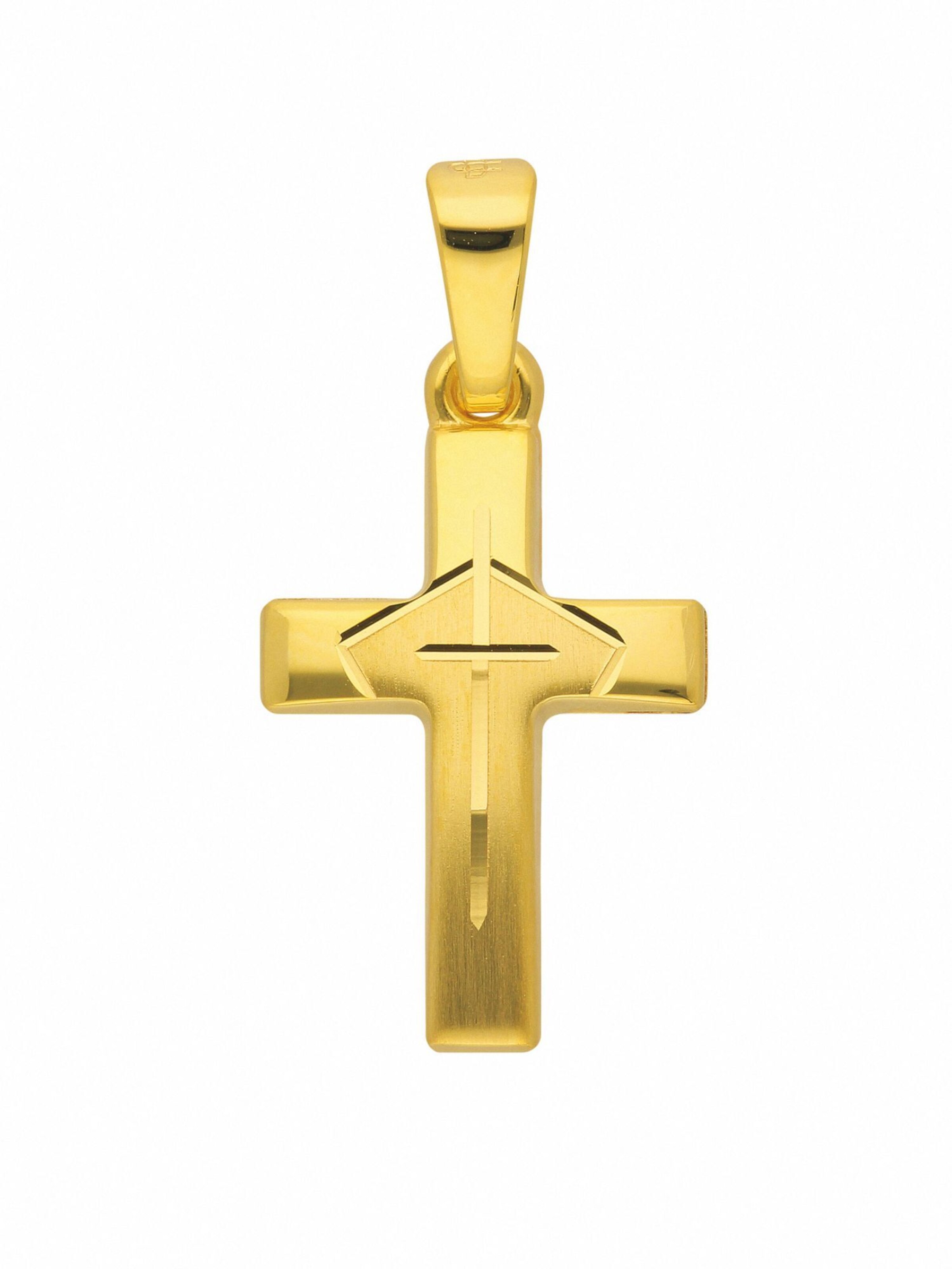 Adelia´s Anhänger in Gold: Vorderseite