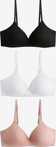 NextBustier Grudnjak - crna boja: prednji dio