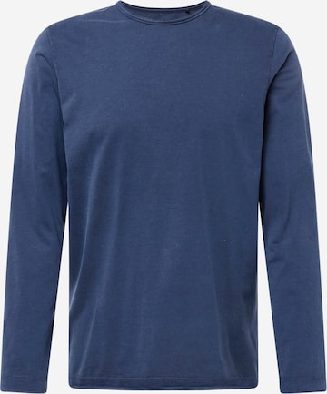 QS Shirt in Blauw: voorkant