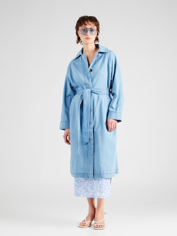 Masai Between-Seasons Coat 'Tova' in Blue